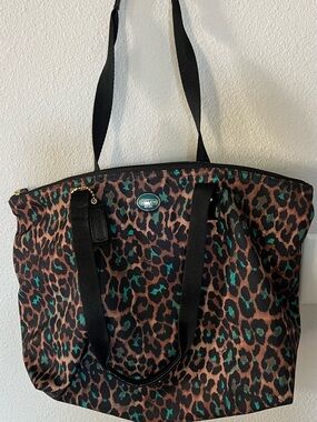 coach getaway ocelot backpack Coach's Field Ops (Black) Padded mesh with a luggage sleeve Coach Ocelot Shoulder Bag Nylon